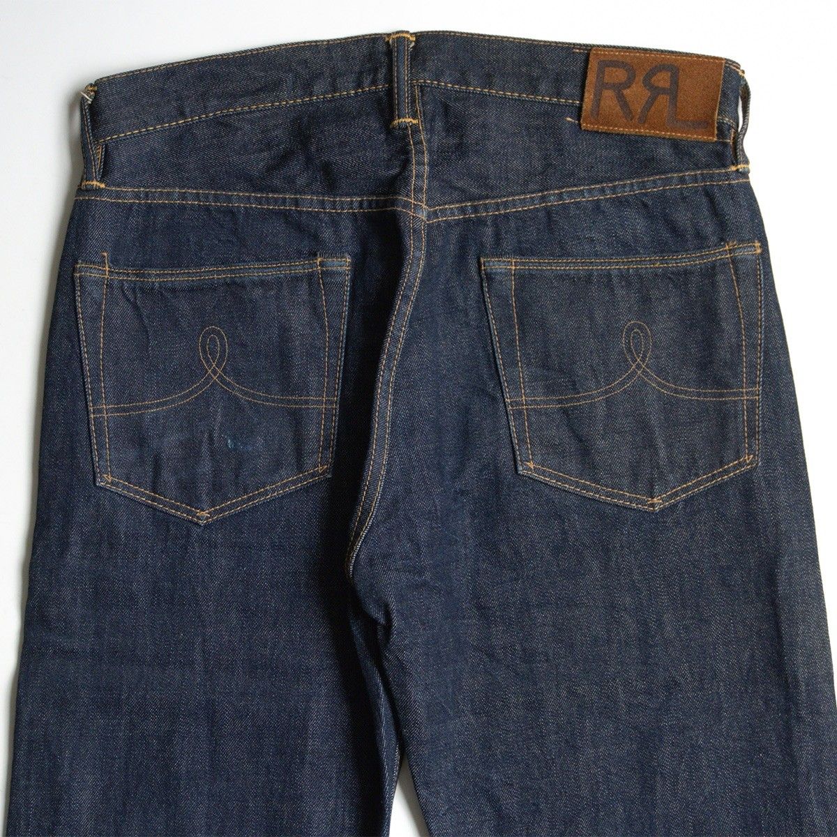 美品】 RRL 【STRAIGHT-LEG JEANS】【アメリカ製】30×30 ストレート