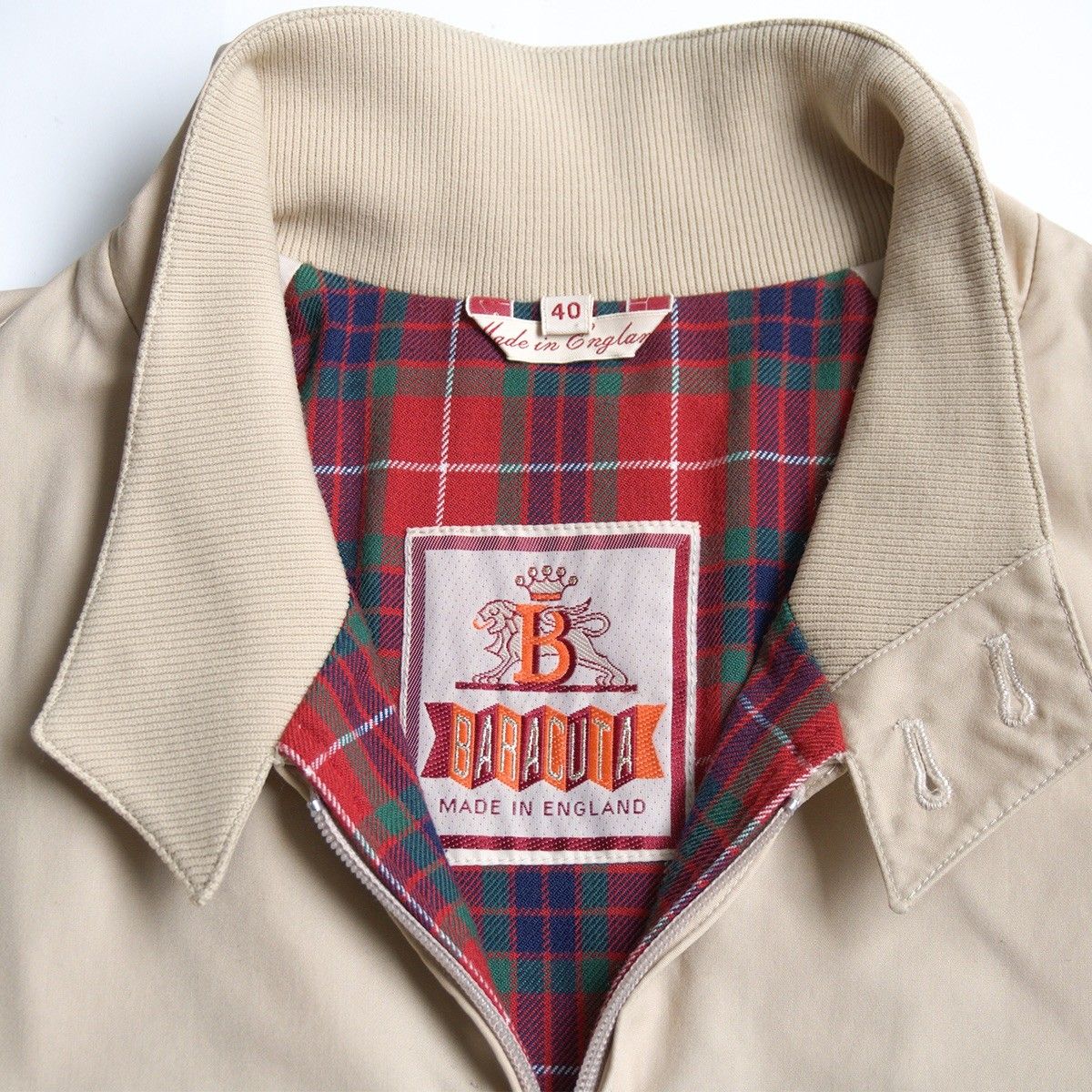 美品】 BARACUTA 【G9 スウィングトップ ハリントンジャケット】40