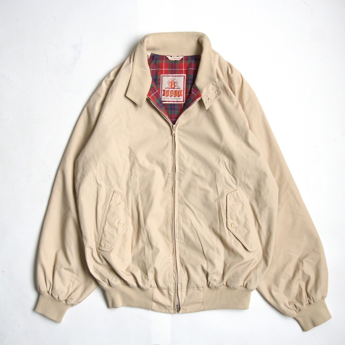 美品】 BARACUTA 【G9 スウィングトップ ハリントンジャケット】40