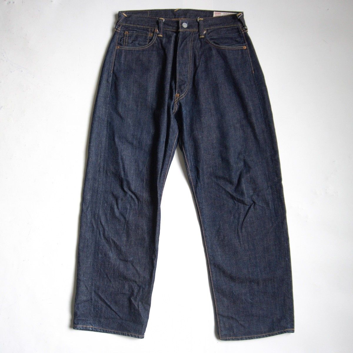 美品/濃紺】EVISU 【LOT.2001 デニムパンツ】33×35 エビス ジーンズ