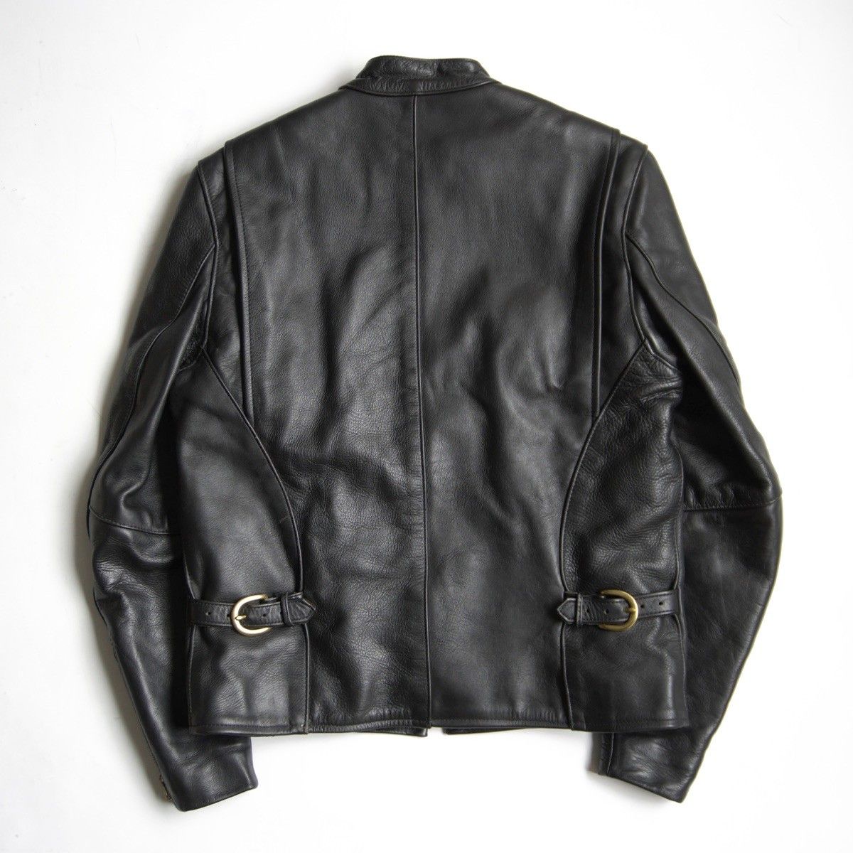 美品】 VANSON 【MODEL B シングルライダースジャケット】40 レザー