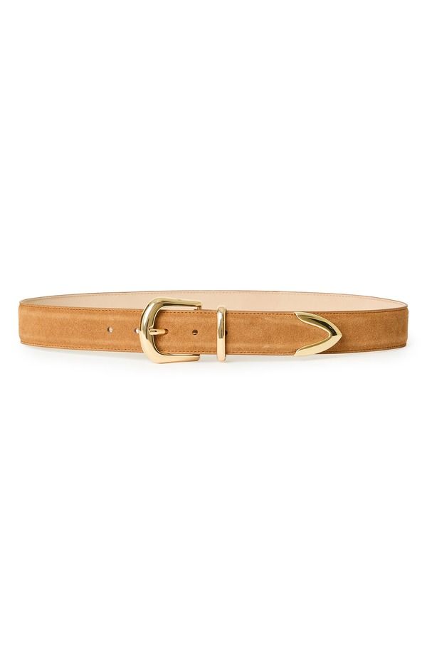 ビーロウザベルト レディース アクセサリー スエード BLow the Belt Marc Suede Belt Camel Gold キャメル
