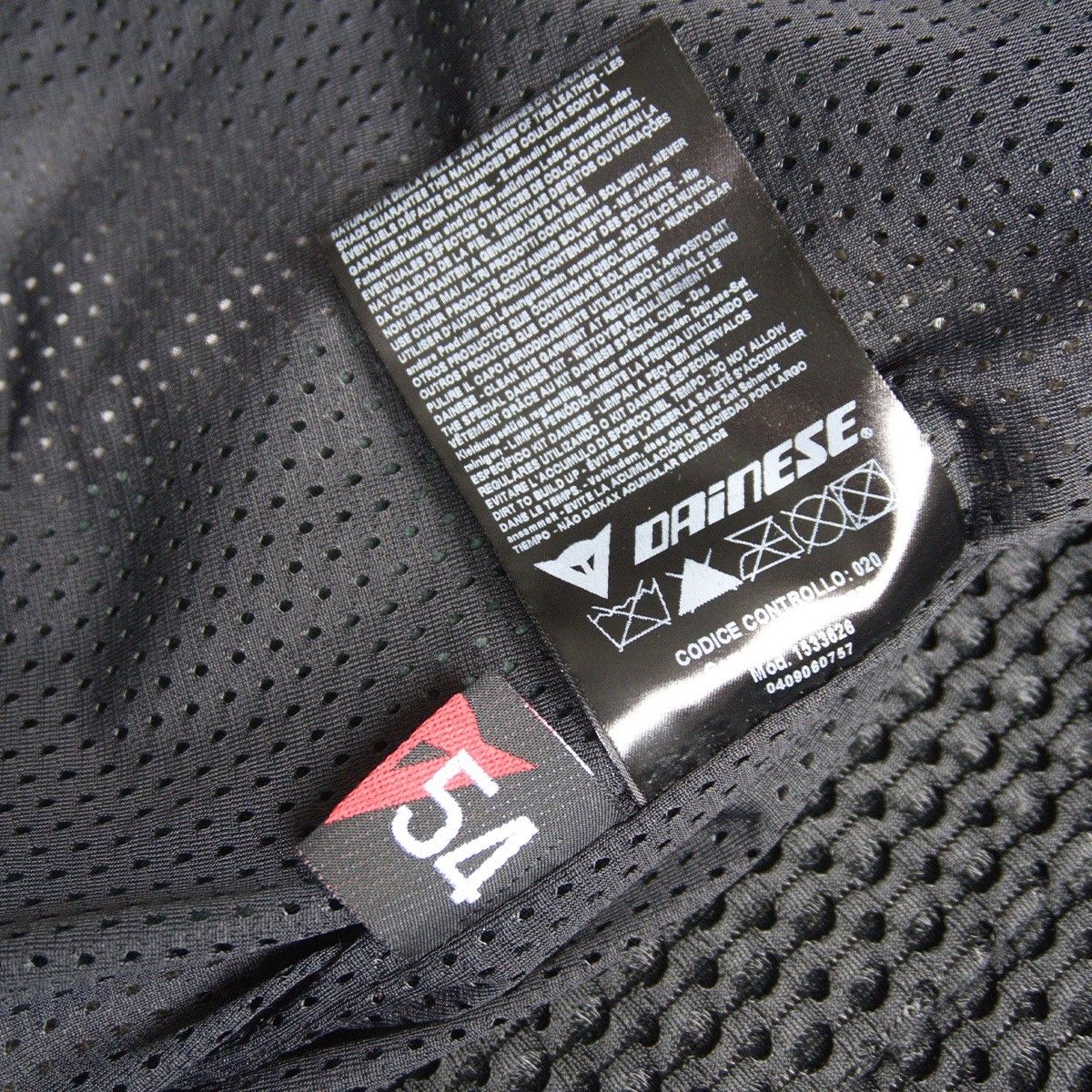 雰囲気抜群/ビッグサイズ】DAINESE【レザー レーシングジャケット】 54