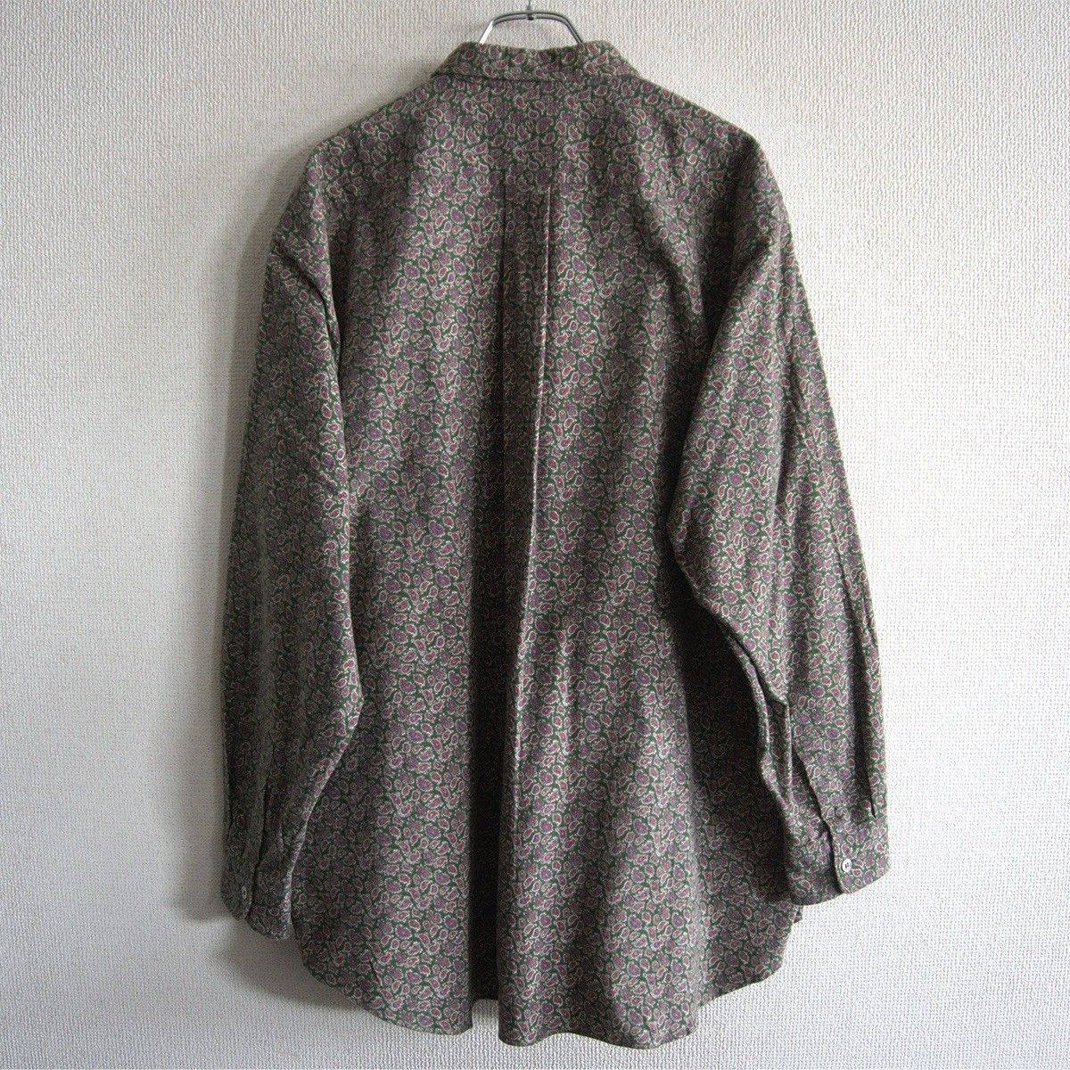 80s/アーカイブ】COMME des GARCONS HOMME【ペイズリー柄 オーバー