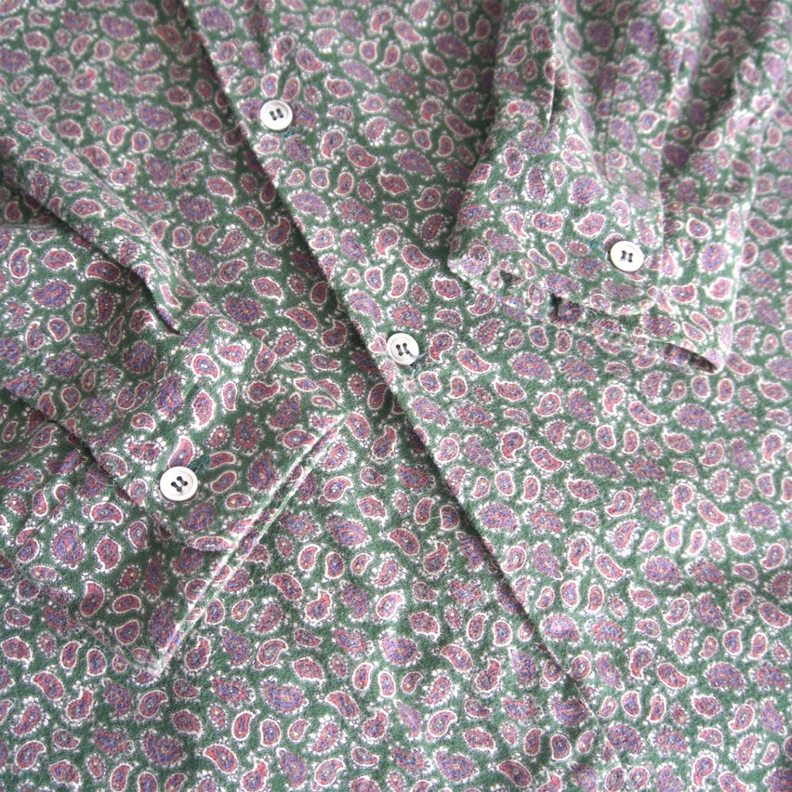 80s/アーカイブ】COMME des GARCONS HOMME【ペイズリー柄 オーバー