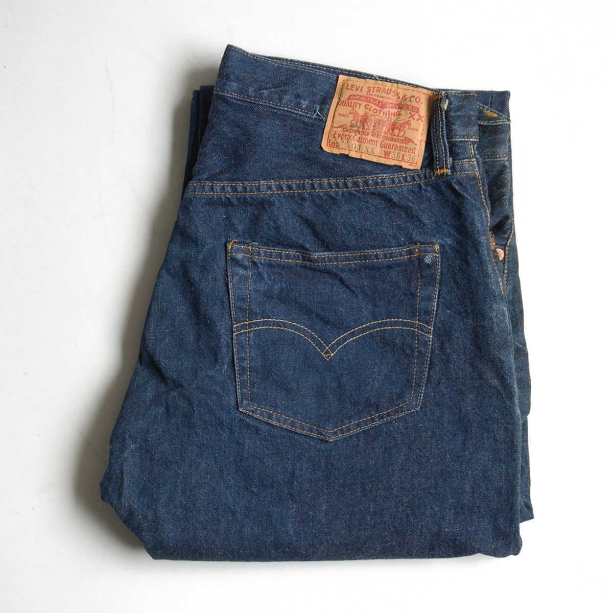 Levi's 501XX W31 L36 デニムパンツ バレンシア製 バレンシア製】 LEVI'S 【 501XX ビッグE デニムパンツ 】36×36