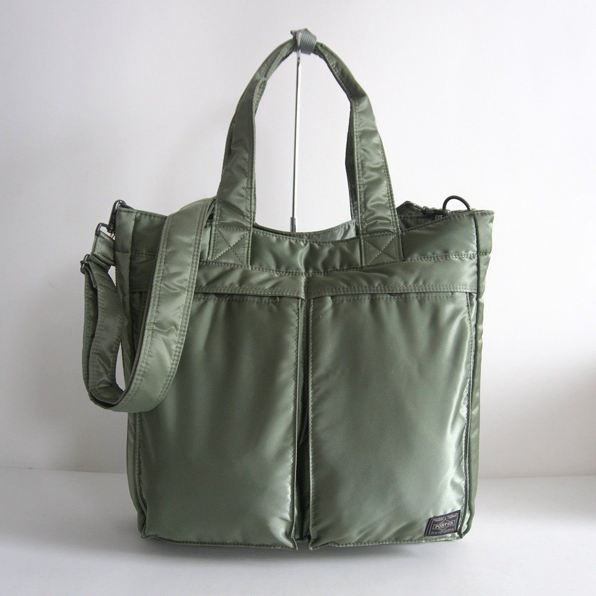 極美品】PORTER 【タンカー 2WAY 拡張型 ショルダーバッグ】ポーター 