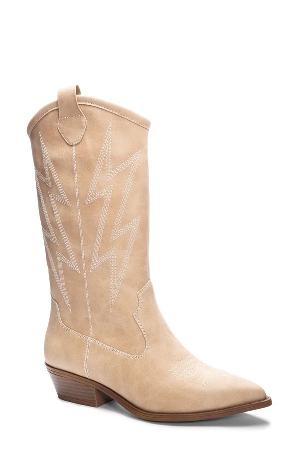 ダーティーランドリー レディース シューズ ブーツ・レインブーツ Dirty Laundry Josea Cowboy Boot Natural