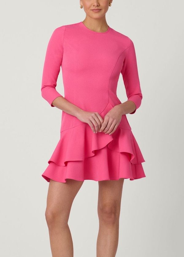 ショシャーナ レディース トップス ワンピース クレープ Shoshanna Nessa Crepe Dress Rose