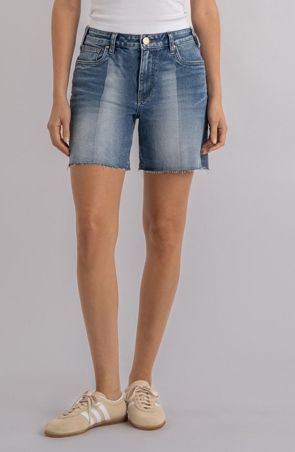 カットフロムザクロス レディース ボトムス デニムパンツ ハイウエスト ショートパンツ KUT from the Kloth Jane High Waist Cutoff Denim Shorts A