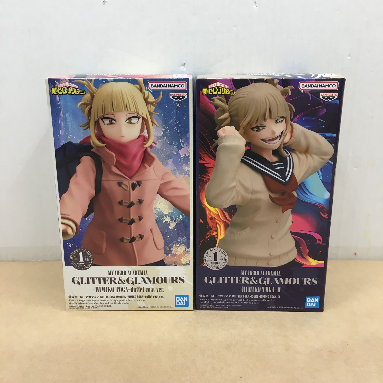 未開封 ヒロアカ GLITTER&GLAMOURS トガヒミコ フィギュア 2種セット