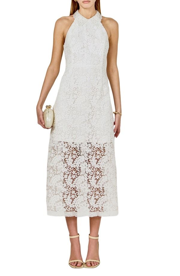エンドレスローズ レディース トップス ワンピース フラワー柄 レース フラワー Endless Rose Floralace Dress White ホワイト