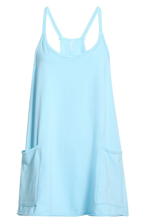 フリーピープル レディース ボトムス カジュアルパンツ ロンパース Free People FP Movement Hot Shot Racerback Romper Bright Blue ブルー