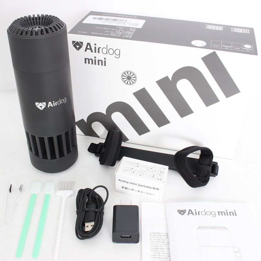 美品】Airdog mini portable CZ-20T ブラック 高性能空気清浄機