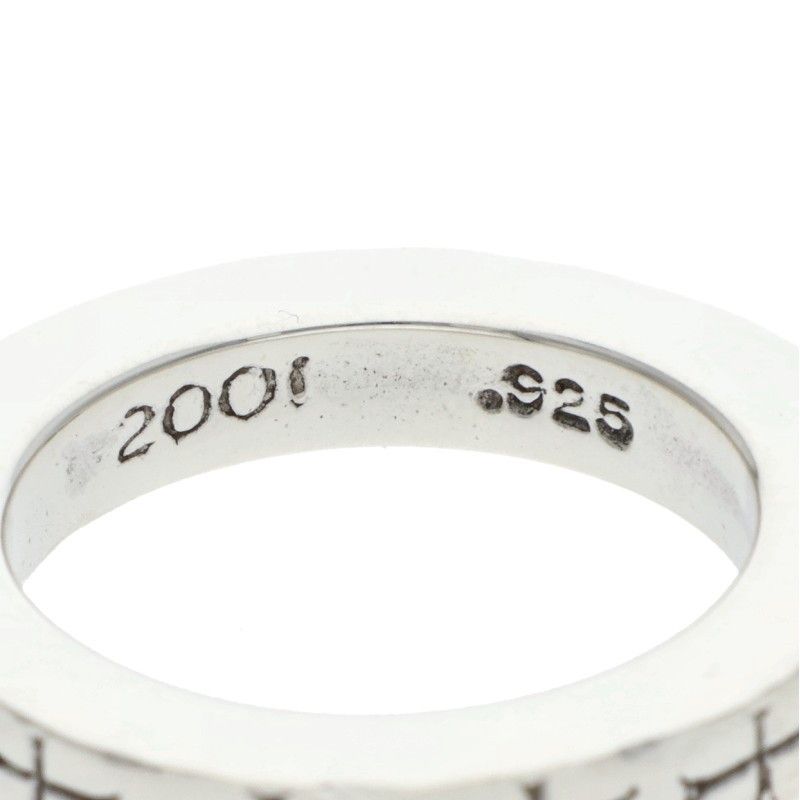 クロムハーツ 3mm SPACER FUCKYOU/3mmスペーサーファックユー シルバー