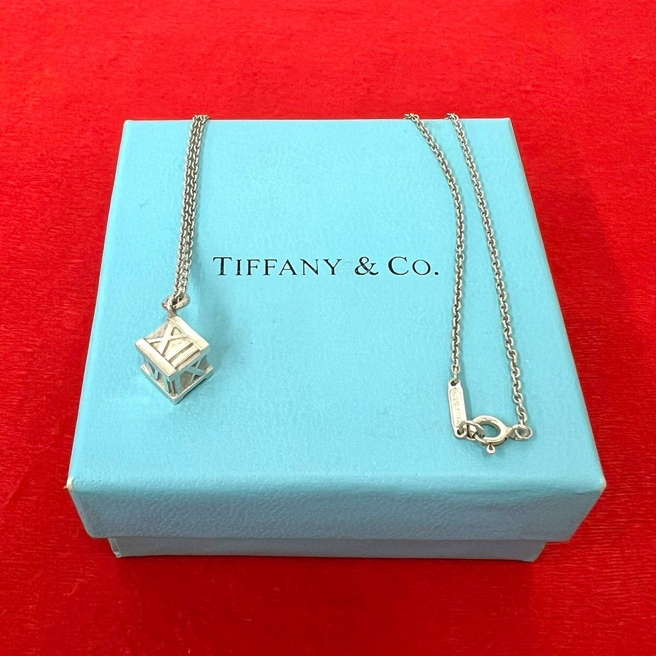 極 美品 TIFFANY&Co. ティファニー ヴィンテージ アトラス キューブ