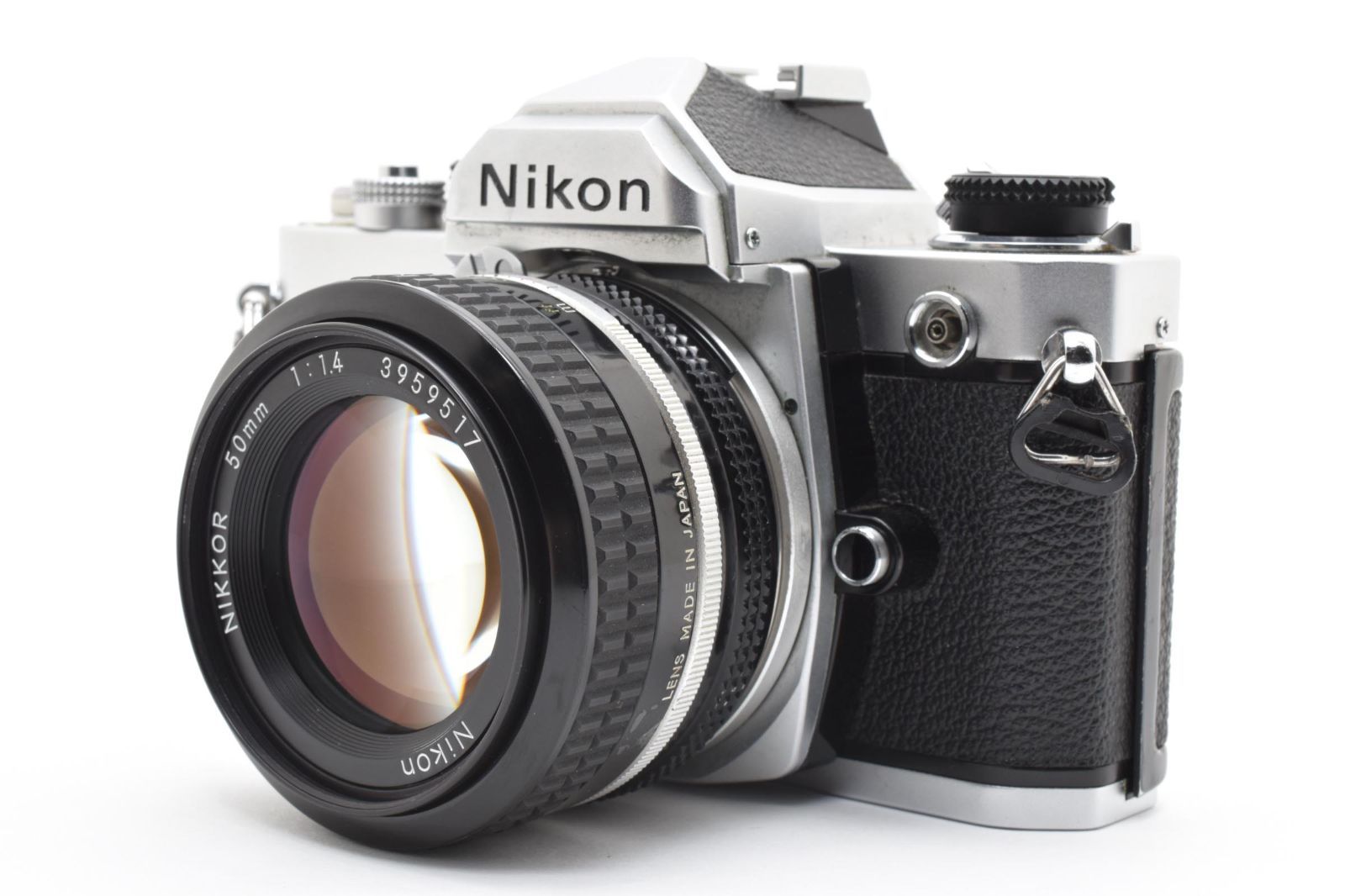 【良品】Nikon FM シルバー Ai Nikkor 50mm F1.4 レンズセット フィルム一眼レフ 29,850円