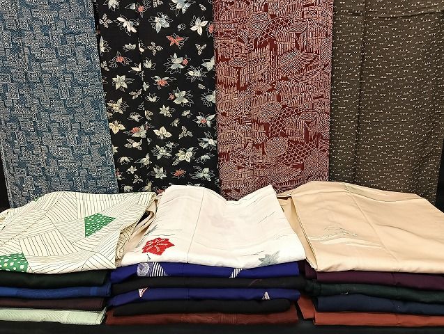 平和屋着物■夏物 小紋 絽 紗 まとめて20点 風景 花柄 縦絽 着用可能多数 全て正絹 mmm1325