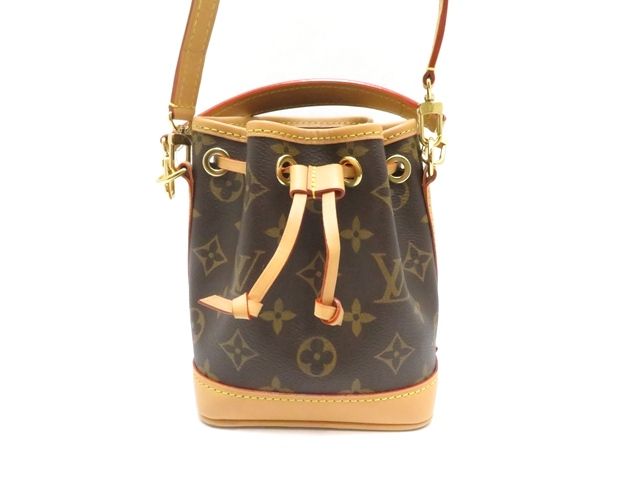 LOUIS VUITTON　ルイ・ヴィトン　 ナノ・ノエ　モノグラム　M81266　ショルダーバッグ　PVC　レディース　2148104075758【中古】【430】