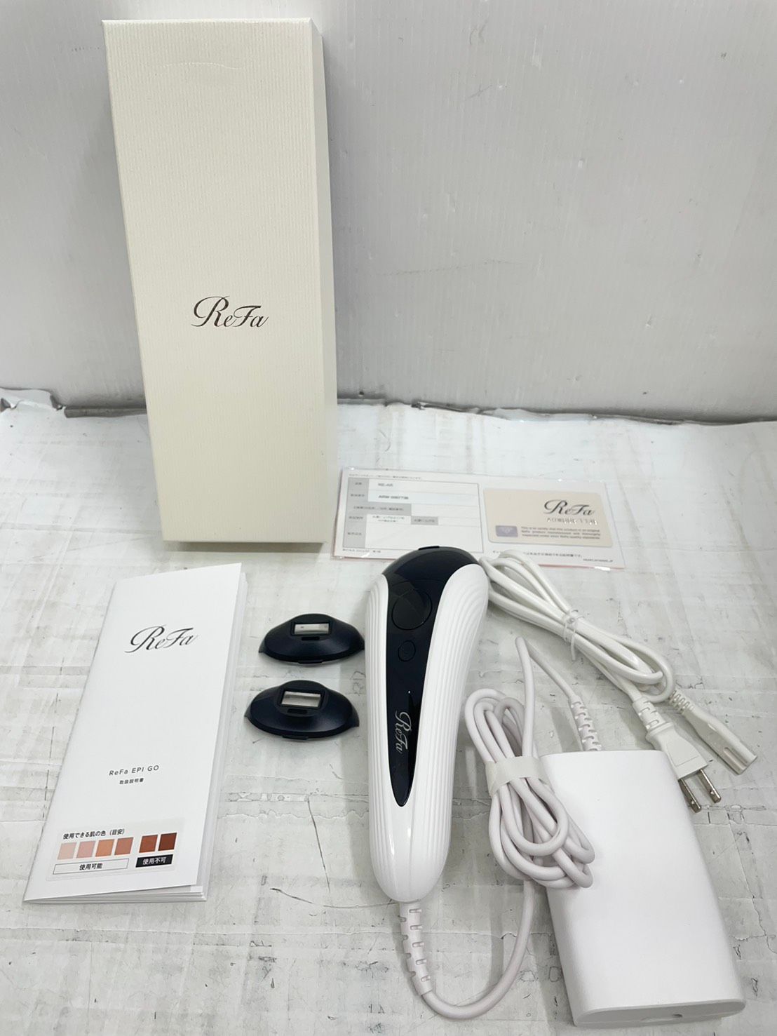送料無料h15502 MTG Refa リファ RE-AR EPI GO エピゴー 光 脱毛器 家庭用 美容 家電 10,350円