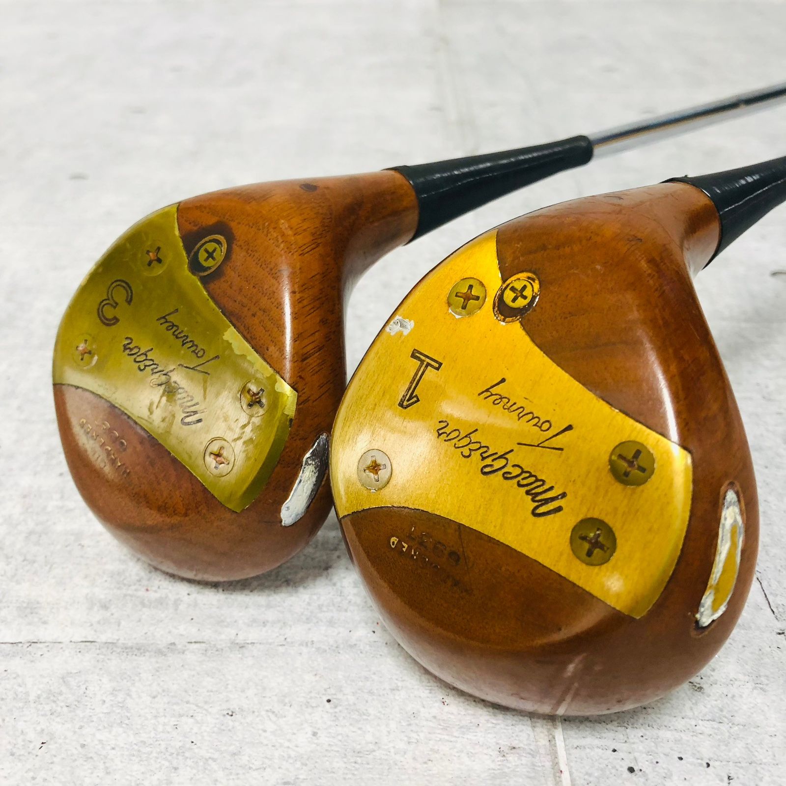 MacGregor マグレガー Tourney 693 ターニー 693 Tommy Armour トミ・ーアーマー 1w 1番 3w 3番 2本 メンズ ゴルフ クラブ ヴィンテージ ビンテージ レトロ コレクション