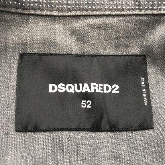 中古】DSQUARED2 スタッズデニムジャケット 52 S74AM0700 S30260