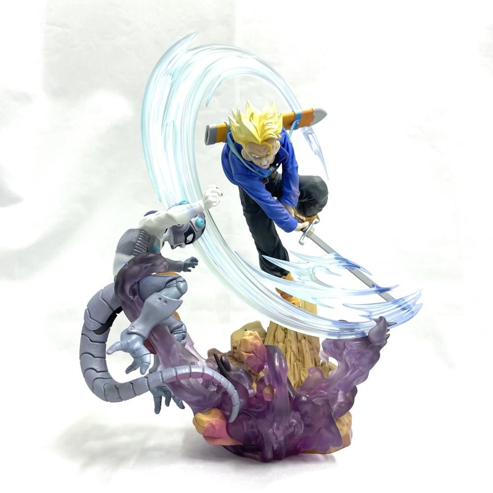 中古】開封)フィギュアーツZERO [超激戦] 超サイヤ人トランクス ふたり