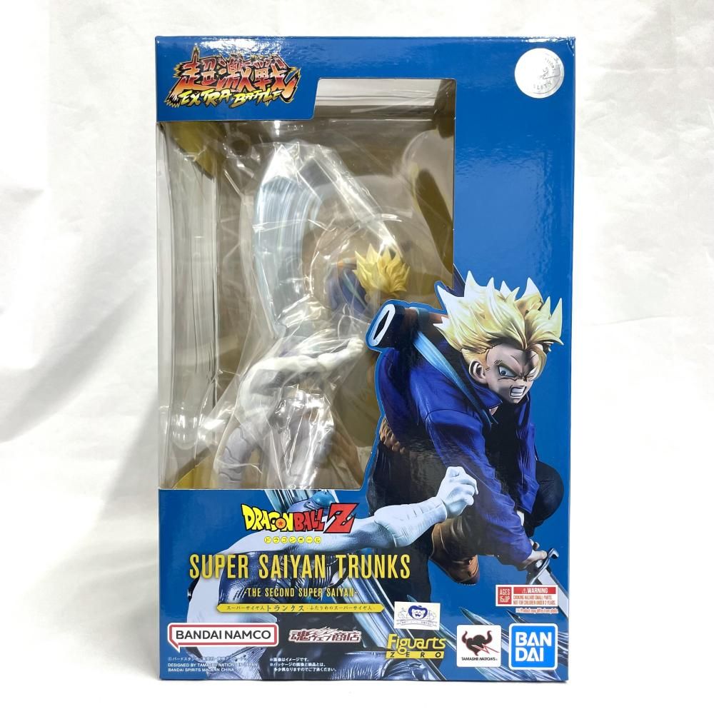 中古】開封)フィギュアーツZERO [超激戦] 超サイヤ人トランクス ふたり