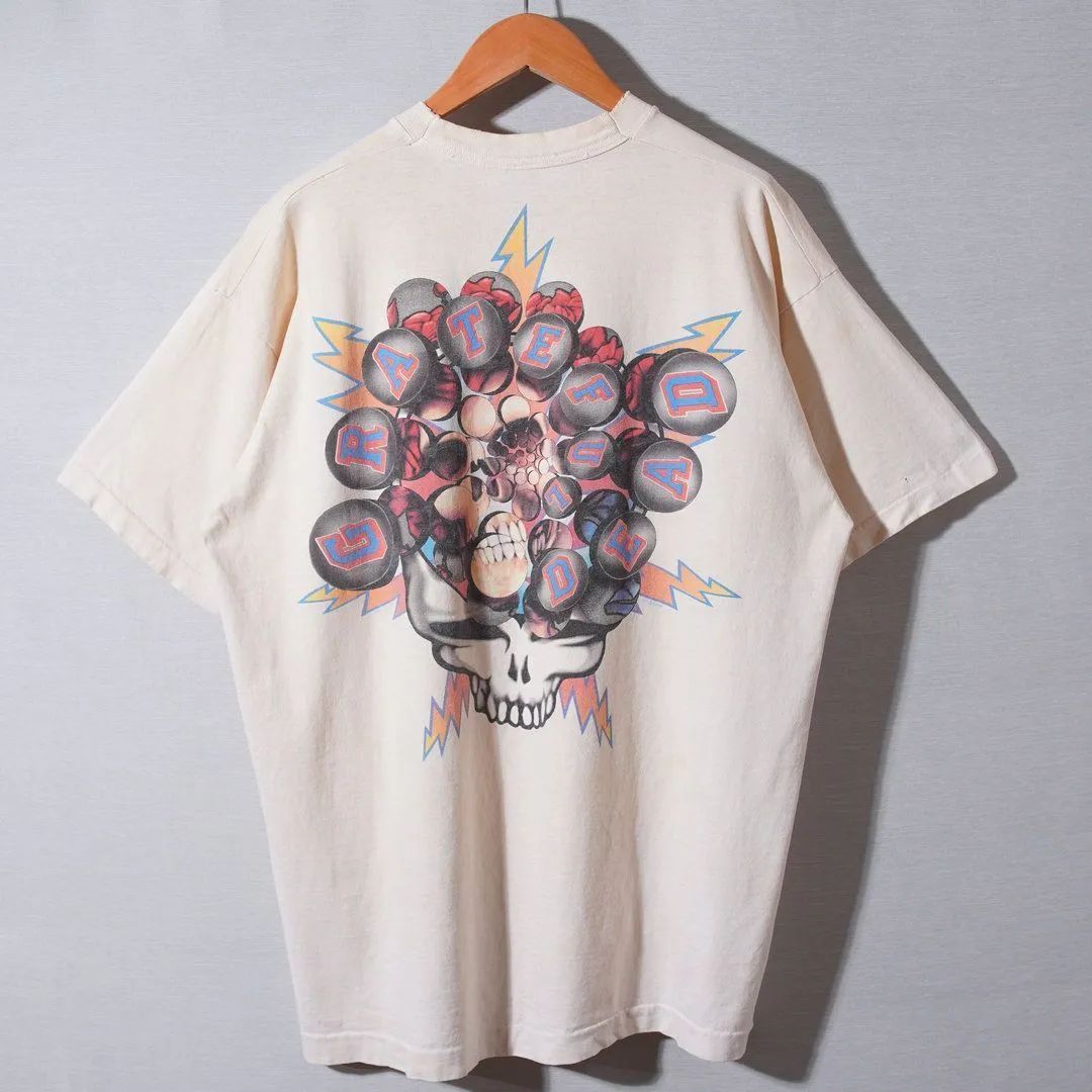 90s USA製 1994年製 グレイトフルデッド Grateful Dead XL アイボリー