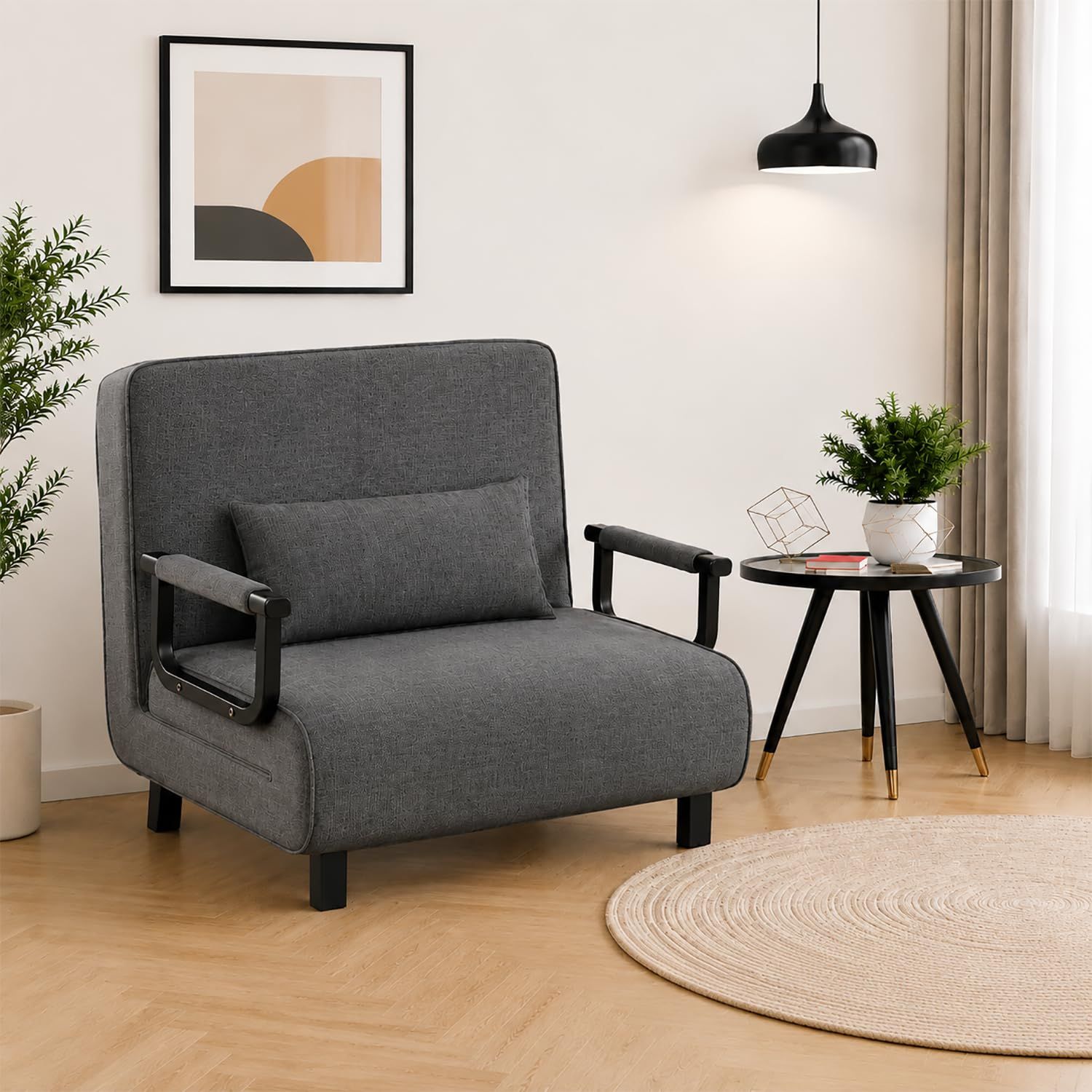 MGOXOソファーベッド 折りたたみベッド 一人用 2人掛け【幅80cm】5段階調節可能 3WAY コンパクト 折りたたみ カバーリング ソファ ソファー シンプル ひじ掛け コンパクト リクライニング クッション付き人間工学 ソファ 北欧 おしゃれ 新生ｍａ 20,910円