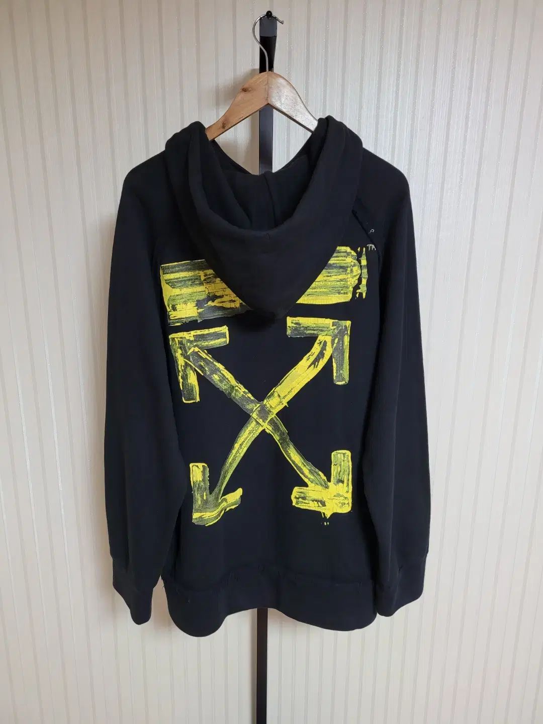 M オフホワイト アークス アロー オーバーサイズ フード Tシャツ