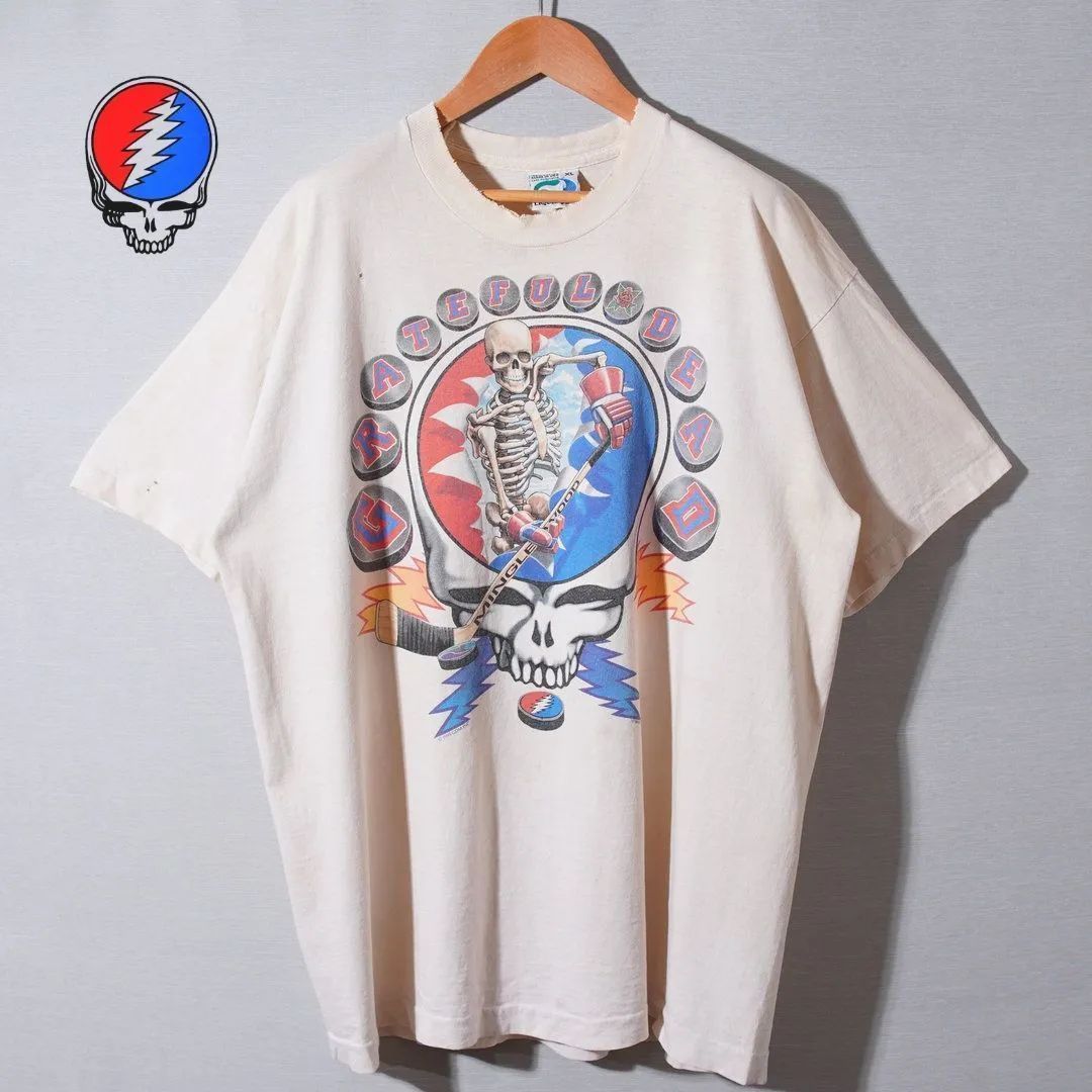 90s USA製 1994年製 グレイトフルデッド Grateful Dead XL アイボリー