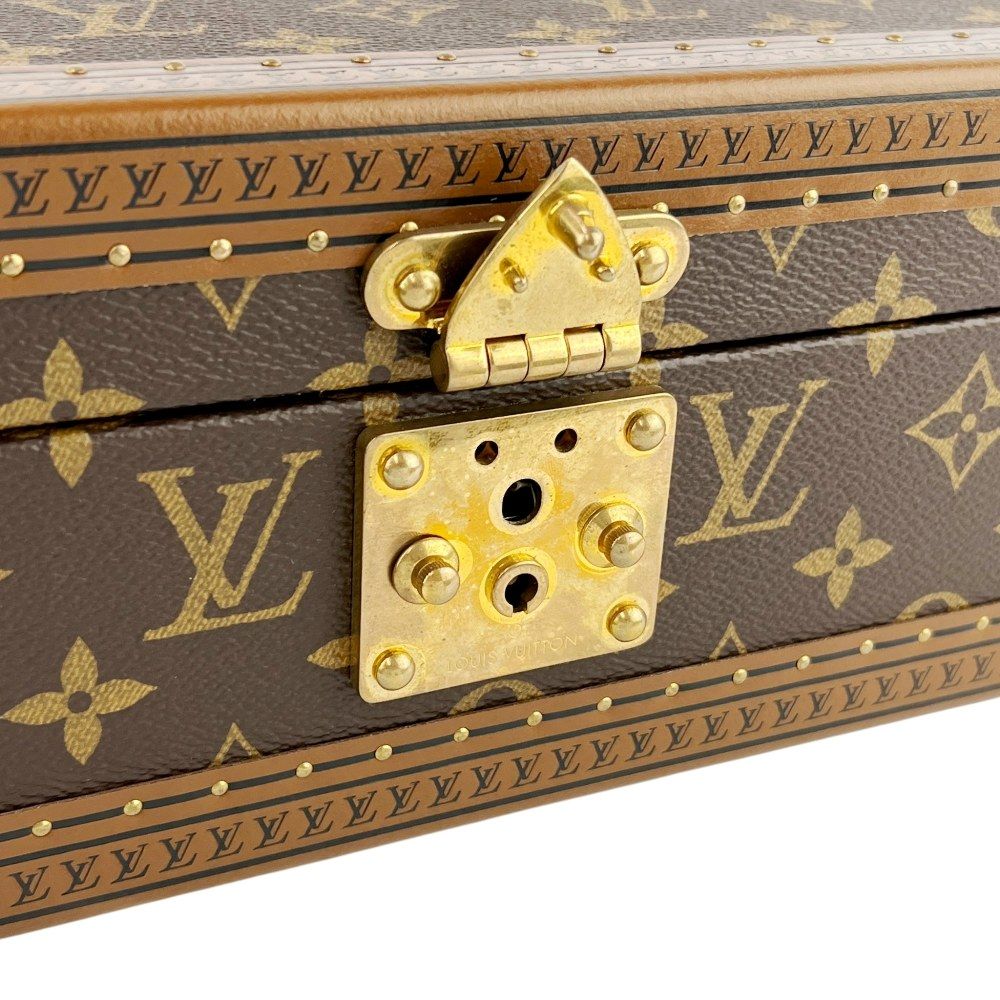 【ICチップ証明有】Louis Vuitton モノグラム ケース ルイヴィトン □美品□IC□ コフレ 8 モントル ウォッチケース 時計
