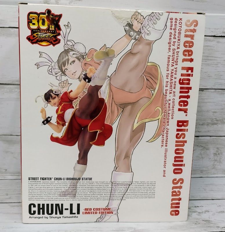 STREET FIGHTER美少女 春麗 オリジナルカラー(赤)ver. 30周年記念