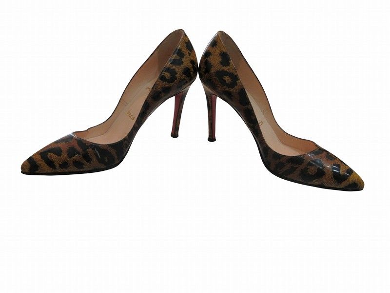 クリスチャンルブタン Christian louboutin パンプス レオパード柄