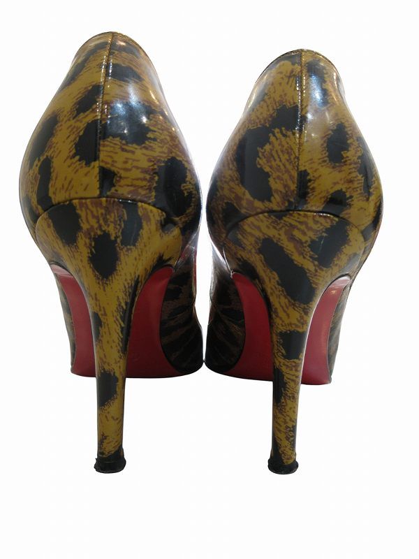 クリスチャンルブタン Christian louboutin パンプス レオパード柄