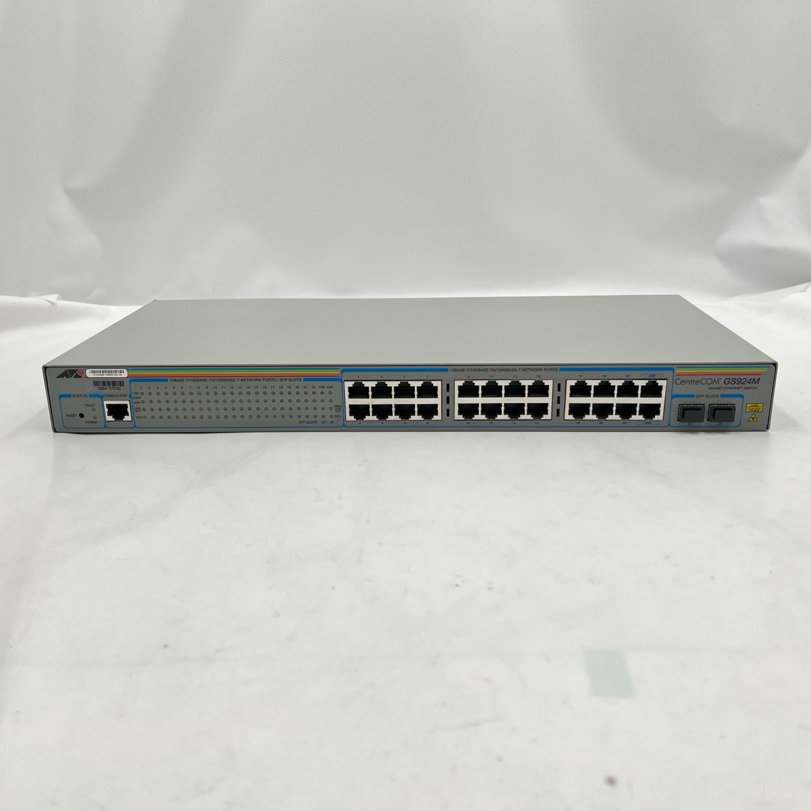 ジャンク CentreCOM GS924M GIGABIT SWITCH - メルカリ