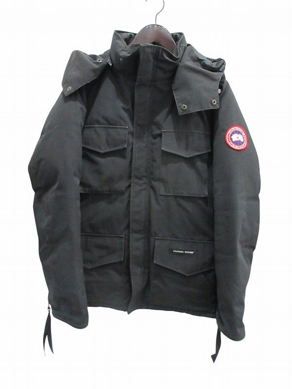 カナダグース CANADA GOOSE ダウンジャケット カムループス ブラック S