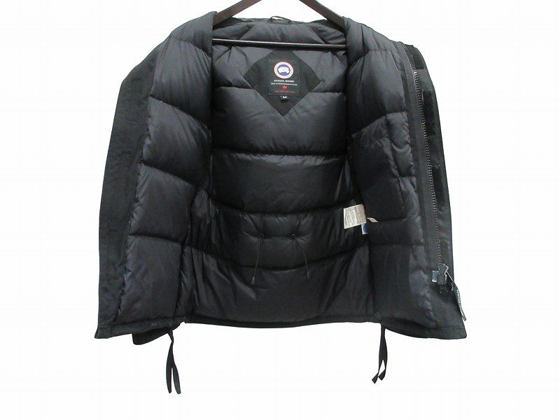 カナダグース CANADA GOOSE ダウンジャケット カムループス ブラック S