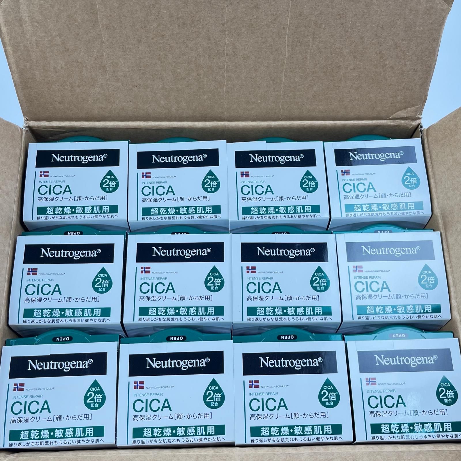 Neutrogena ニュートロジーナ CICA 高保湿クリーム 200g 1ケース 12個入り