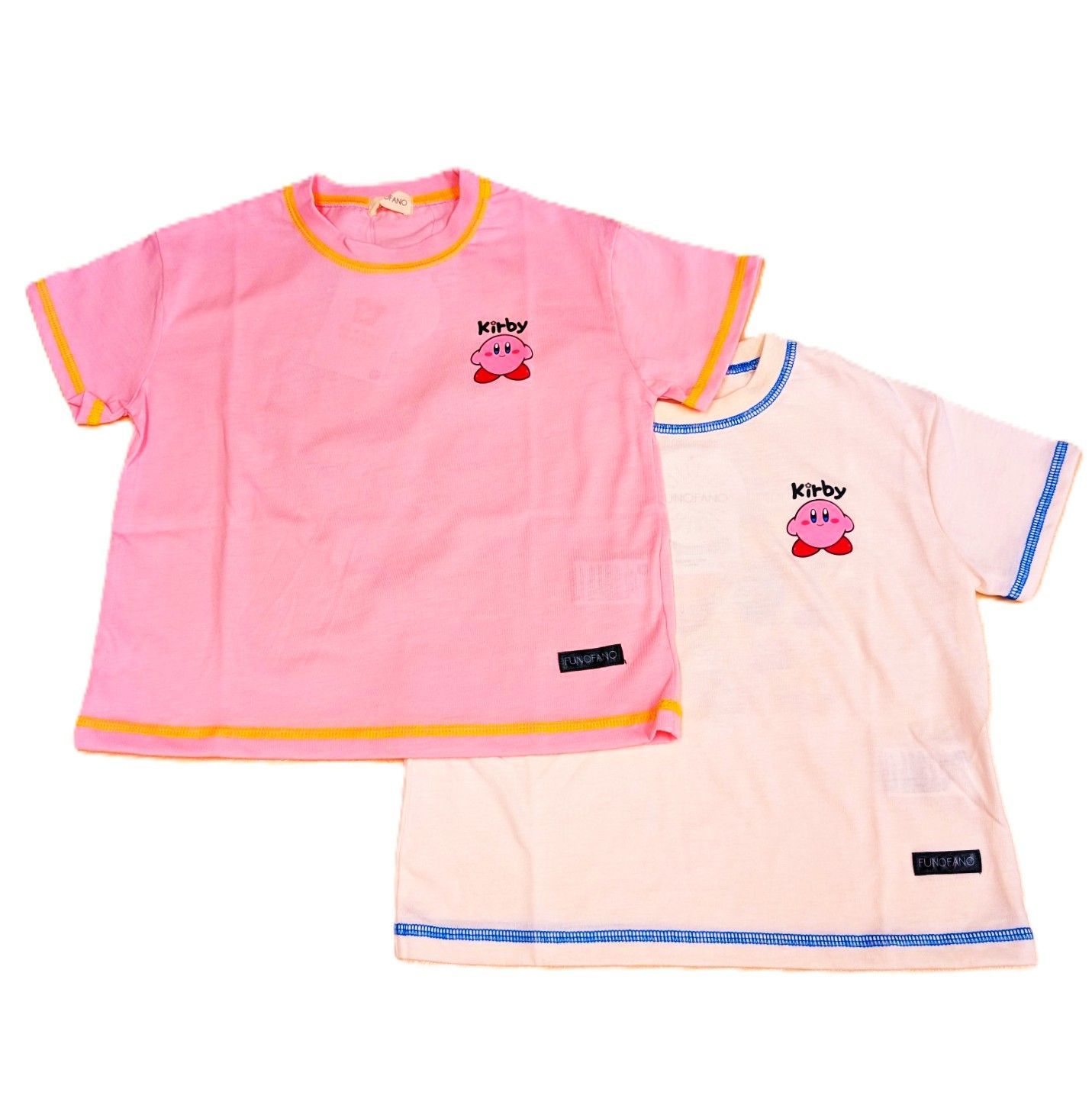 星のカービィ プリント 半袖 Tシャツ キッズ ジュニア 子供 男の子 