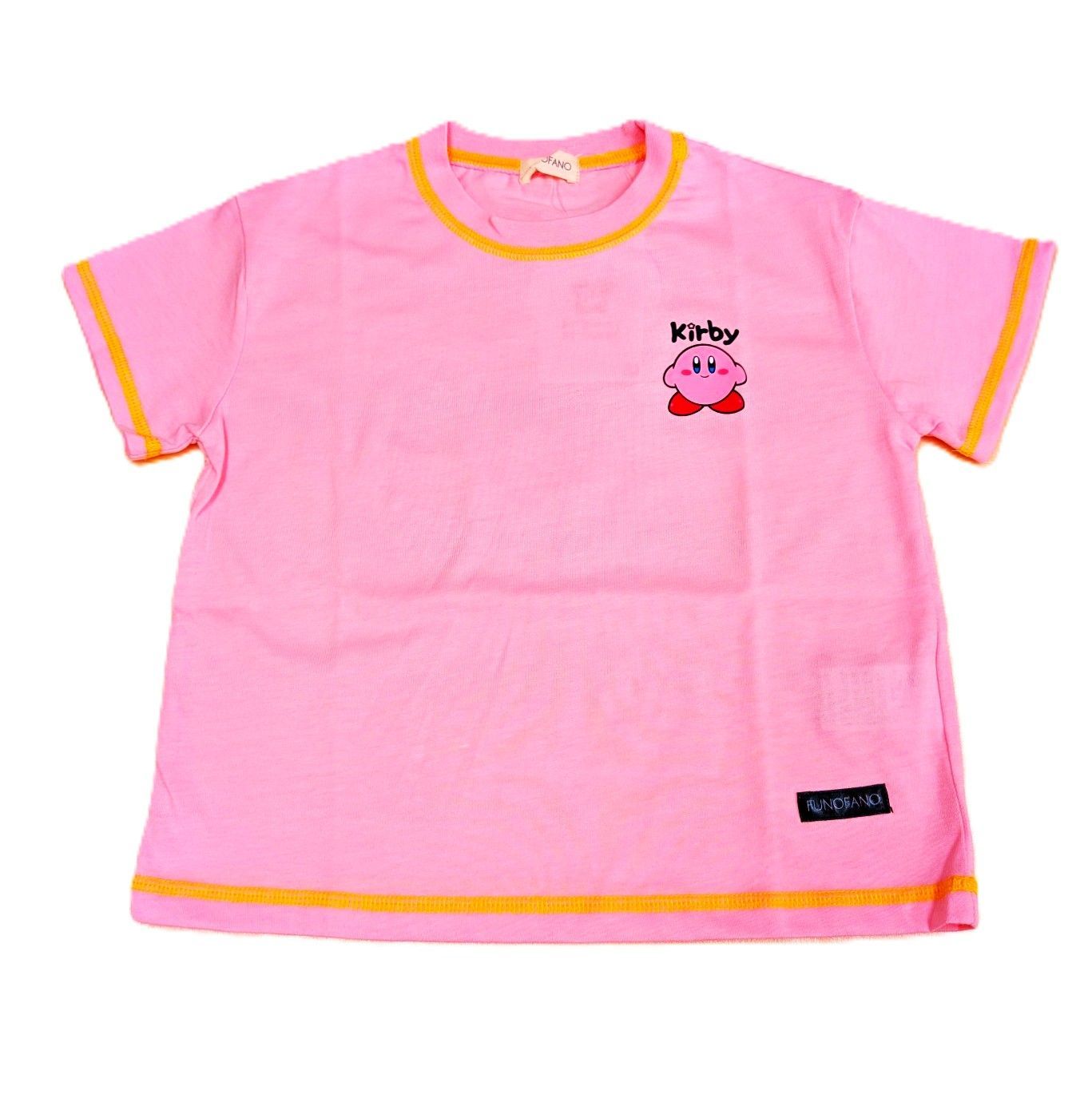 星のカービィ プリント 半袖 Tシャツ キッズ ジュニア 子供 男の子 