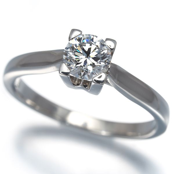 ハリーウィンストン リング ダイヤ ダイヤモンド 0.53ct D VVS1 EX HW 12号 Pt950 鑑定書 #194915 189,000円