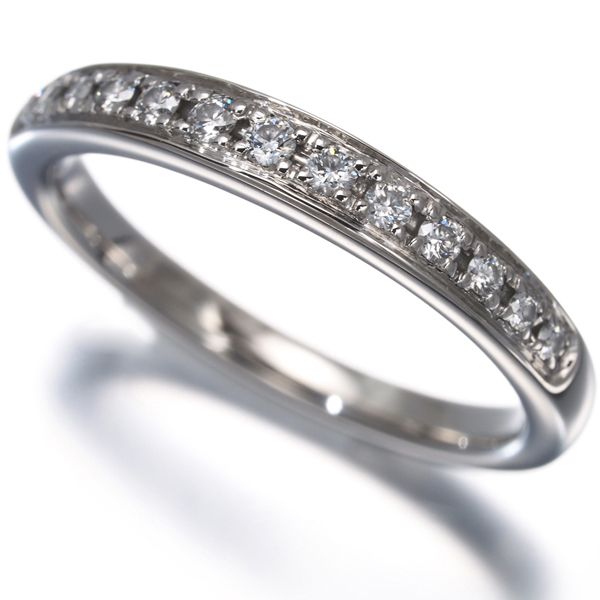 アイプリモ リング ダイヤ ダイヤモンド 0.11ct ハーフエタニティ 9.5 