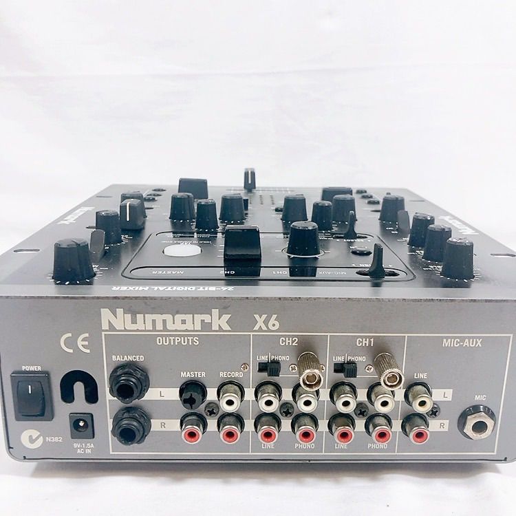 ◇Numark X6 DJミキサー 3チャンネルミキサー DJ機材 ターンテーブル