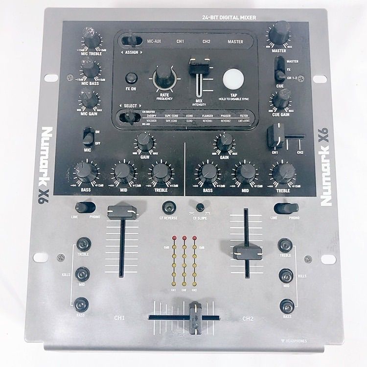 ◇Numark X6 DJミキサー 3チャンネルミキサー DJ機材 ターンテーブル