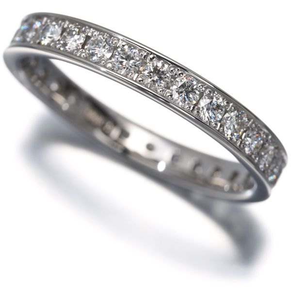ダイヤ ダイヤモンド 0.84ct エタニティ リング Pt900 #195200
