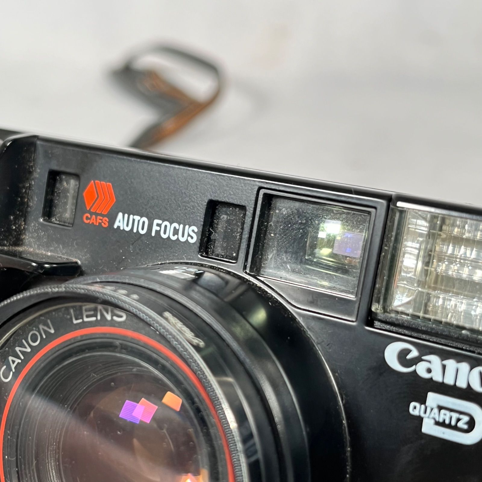管2606-242】CANON キヤノン AF35ML コンパクトフィルムカメラ 動作