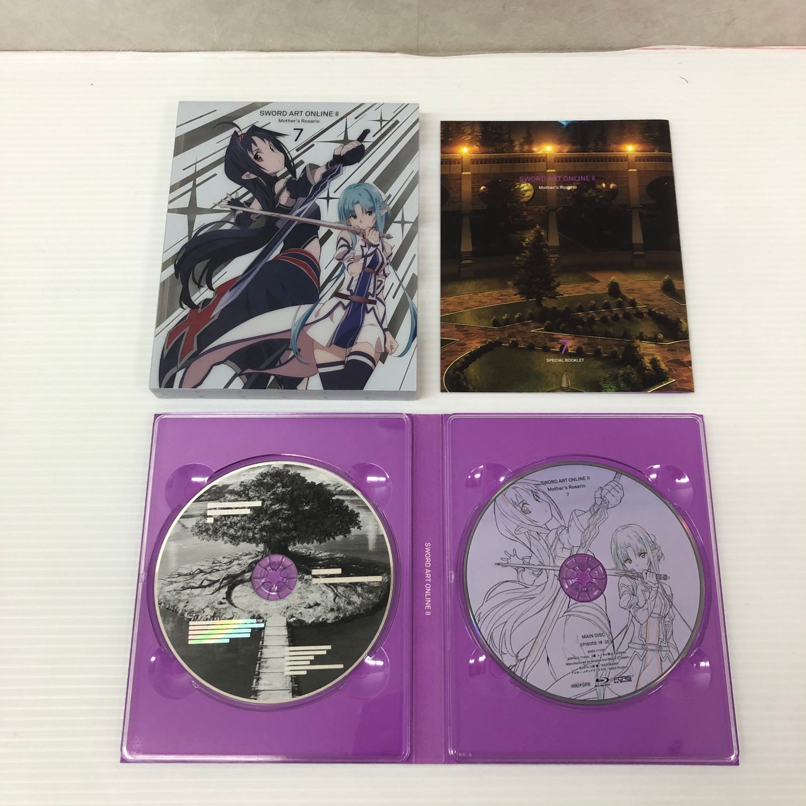 △60【Blu-ray】ソードアート・オンラインⅡ 6・7 収納ボックスセット