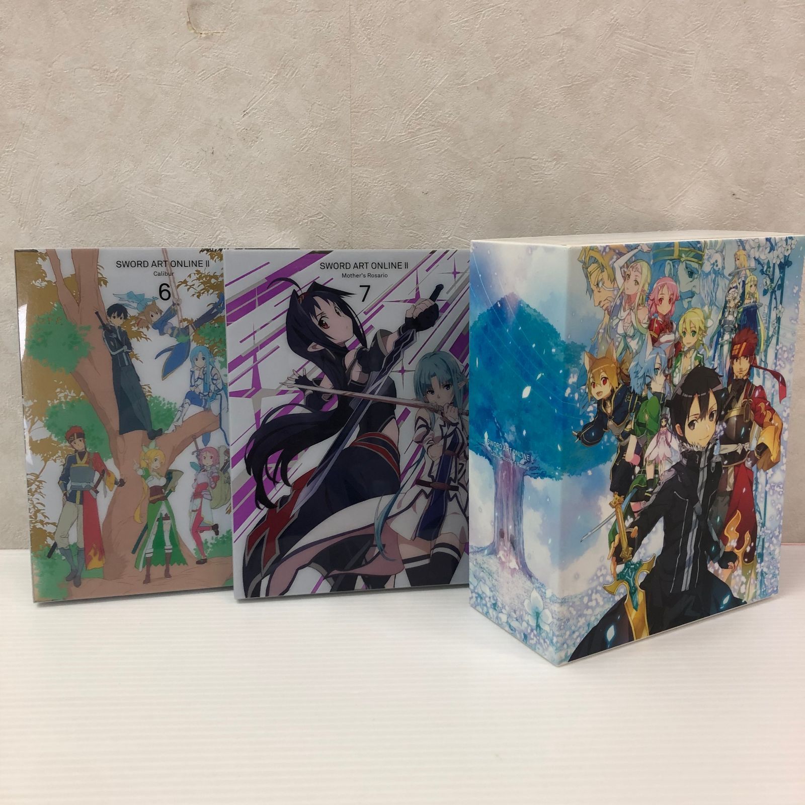 △60【Blu-ray】ソードアート・オンラインⅡ 6・7 収納ボックスセット